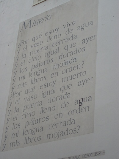Misterio. Jorge Eduardo Eielson.