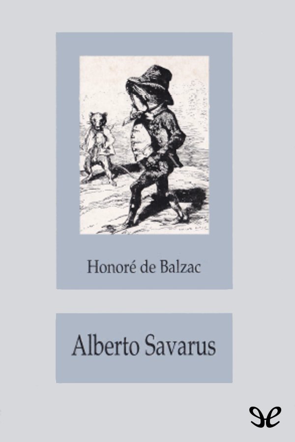 Portada del libro Alberto Savarus