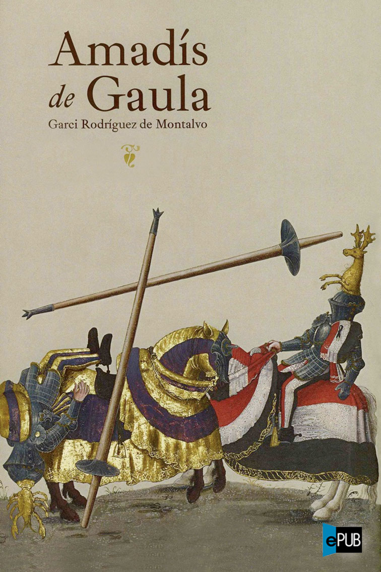 Portada del libro Amadis de Gaula