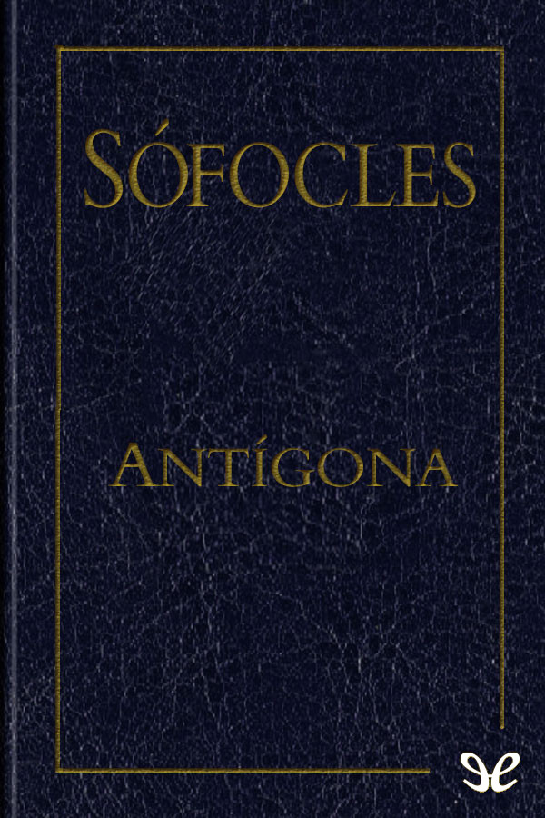 Portada del libro Antigona