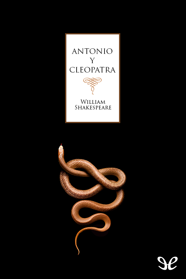 Portada del libro Antonio y Cleopatra