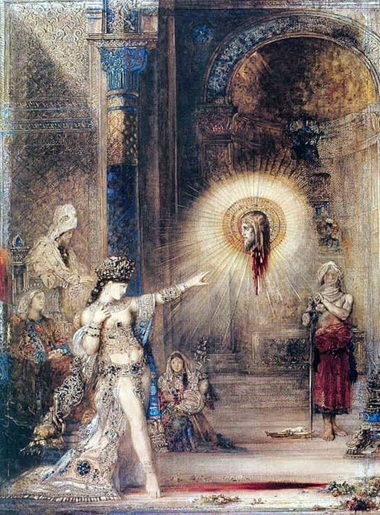 La Aparición. Gustave Moreau