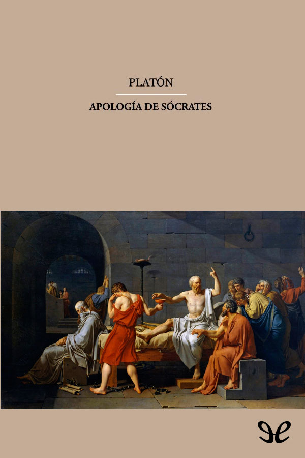 Portada del libro Apologia de Socrates