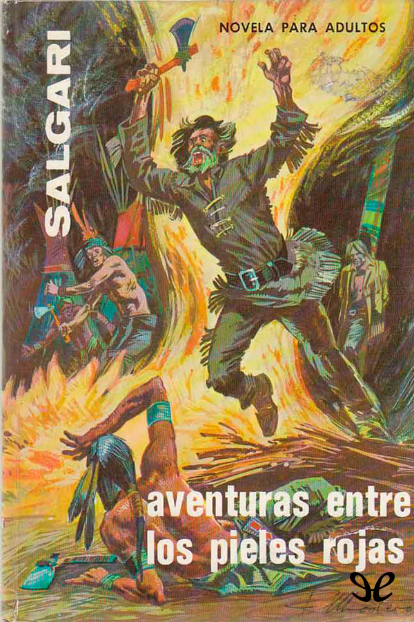 Portada del libro Aventuras entre los pieles rojas