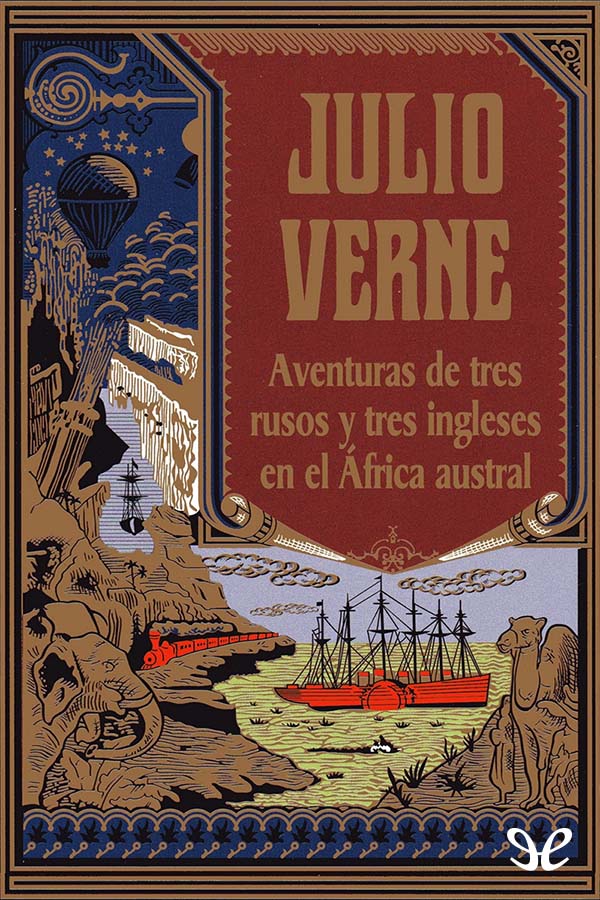 Portada del libro Aventuras de tres rusos y tres ingleses en el Africa austral