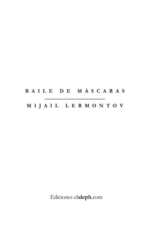 Portada del libro Baile de mascaras