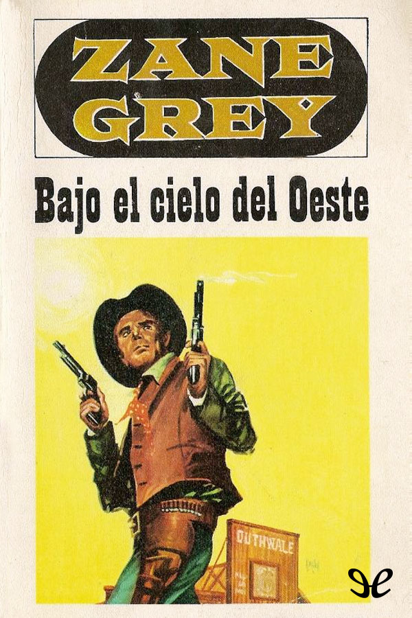 Portada del libro Bajo el cielo del Oeste