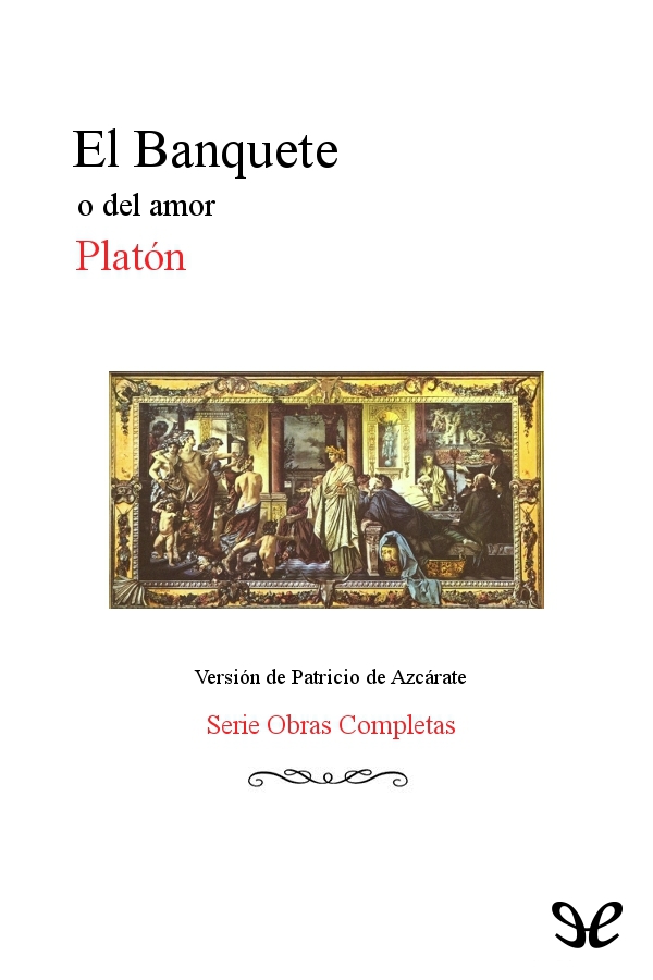 Portada del libro El banquete