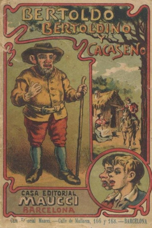 Portada del libro Bertoldo, Bertoldino, Y Cacaseno