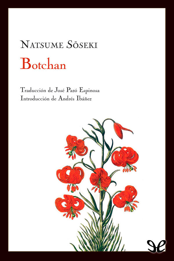 Portada del libro Botchan