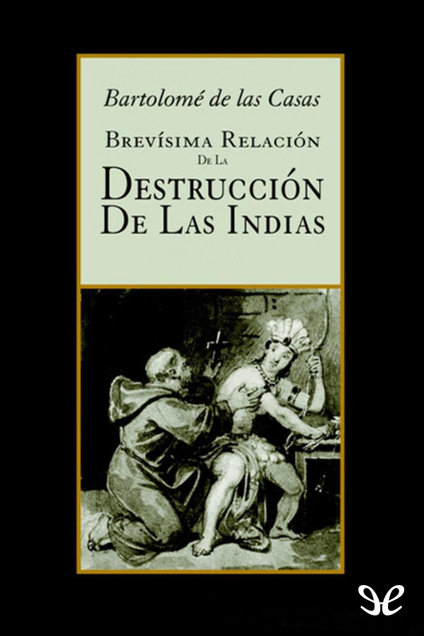 Portada del libro Brevisima relacion de la destruccion de las Indias