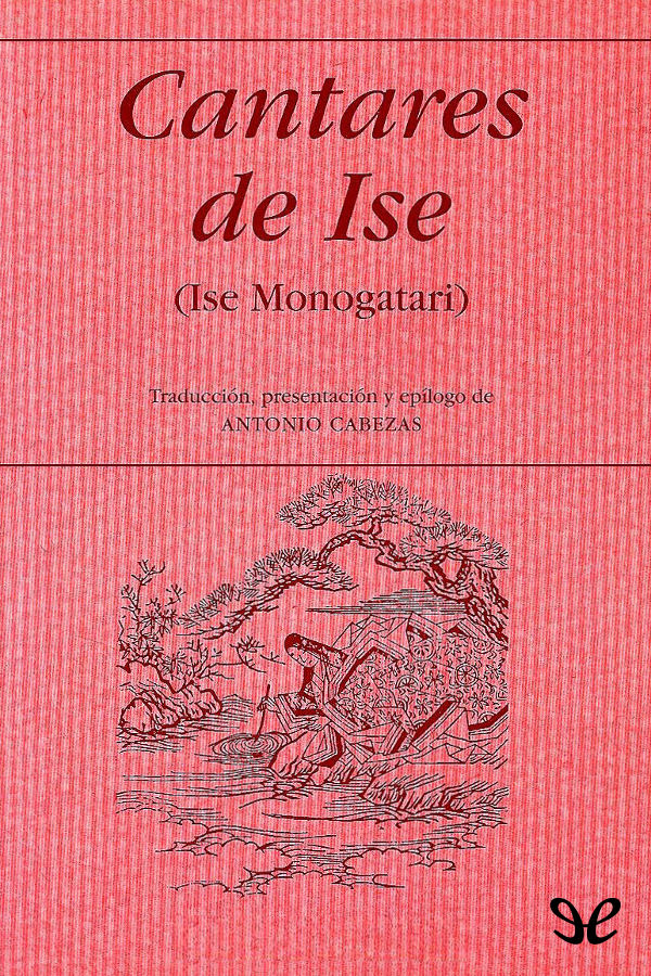 Portada del libro Cantares de Ise