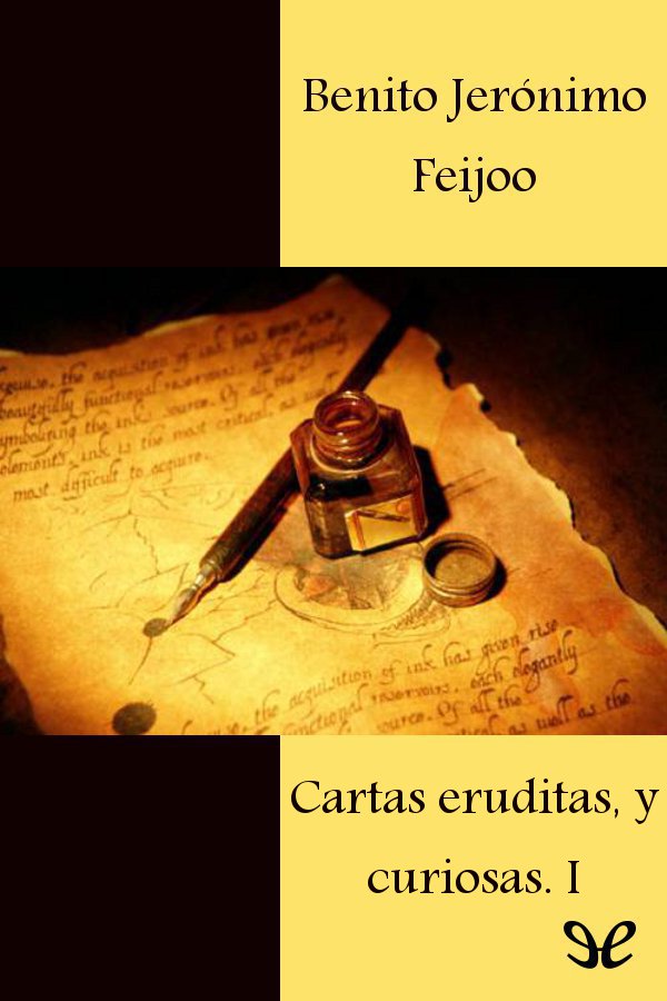 Portada del libro Cartas eruditas y curiosas I