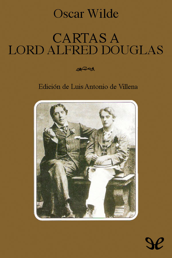 Portada del libro Cartas a Lord Alfred Douglas