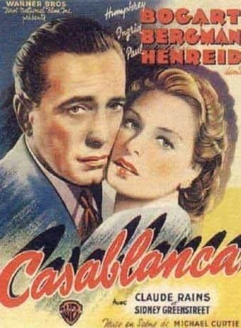 Cartel de la película Casablanca
