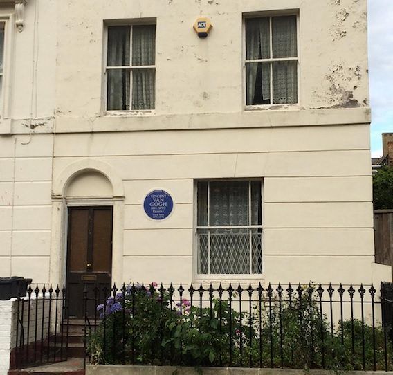 Casa donde vivió Van Gogh en Londres
