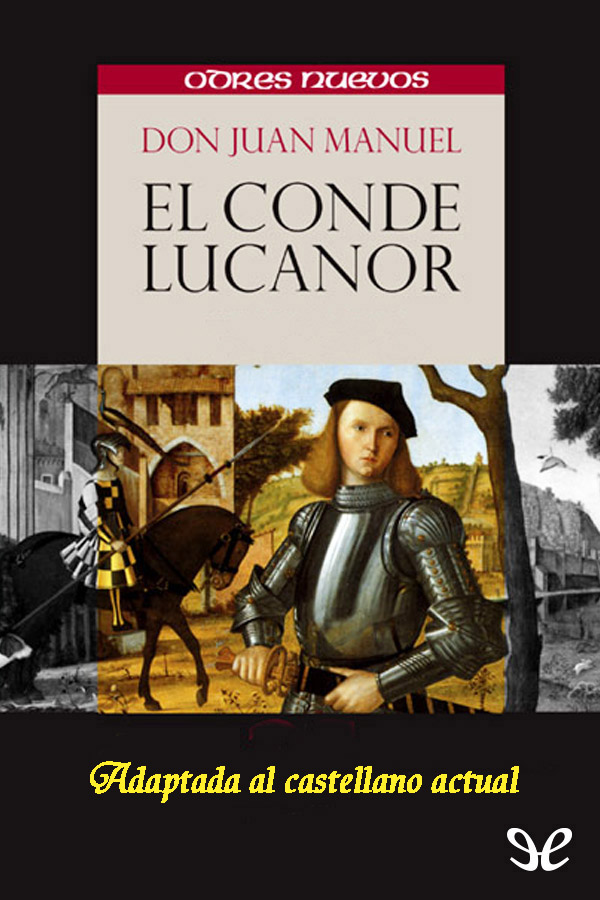 Portada del libro El Conde Lucanor es