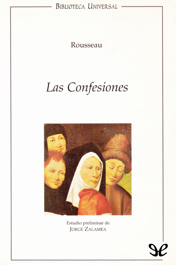 Portada del libro Las Confesiones