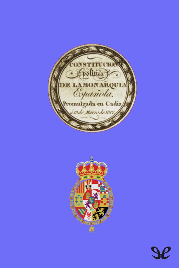 Portada del libro Constitucion espanola de 1812