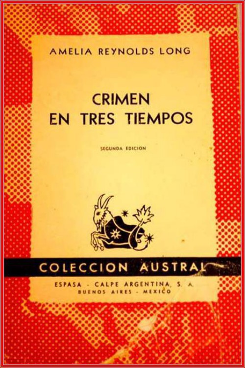 Portada del libro Crimen en tres tiempos