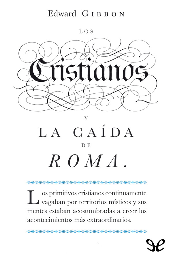 Portada del libro Los cristianos y la caida de Roma