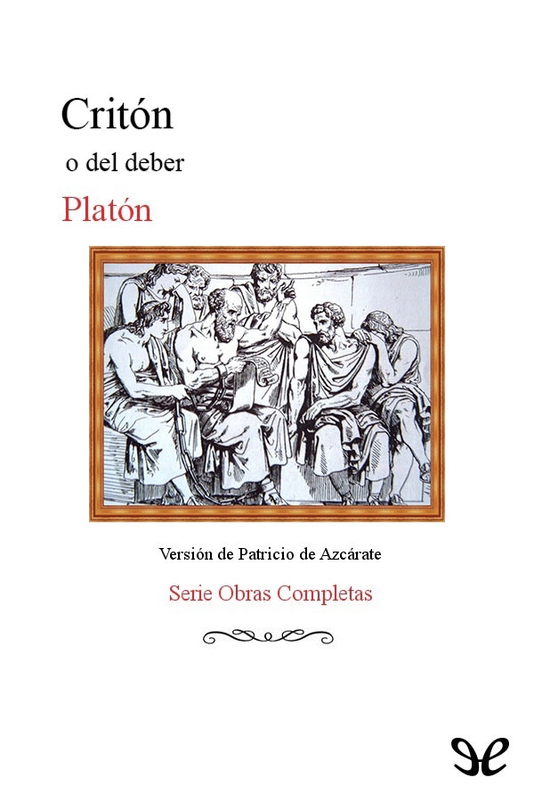 Portada del libro Criton