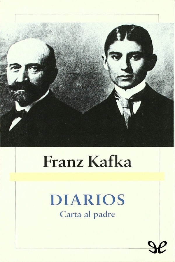 Portada del libro Diarios  Carta al padre