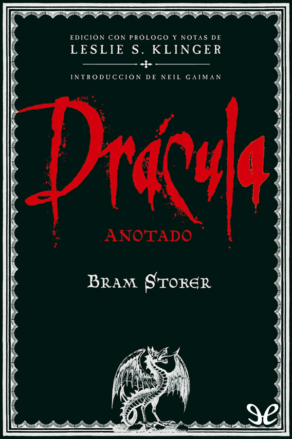 Portada del libro Dracula ANOTADO