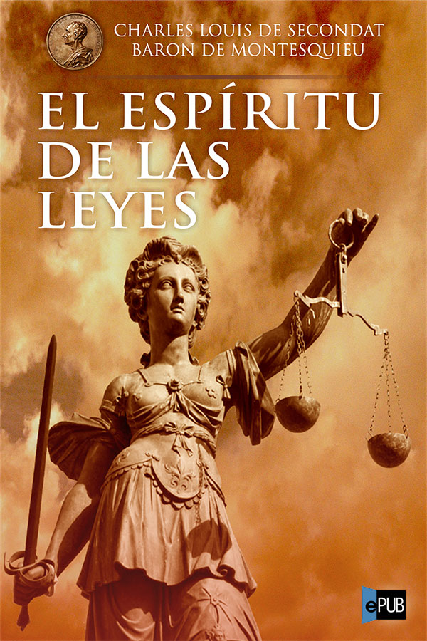 Portada del libro El espiritu de las leyes