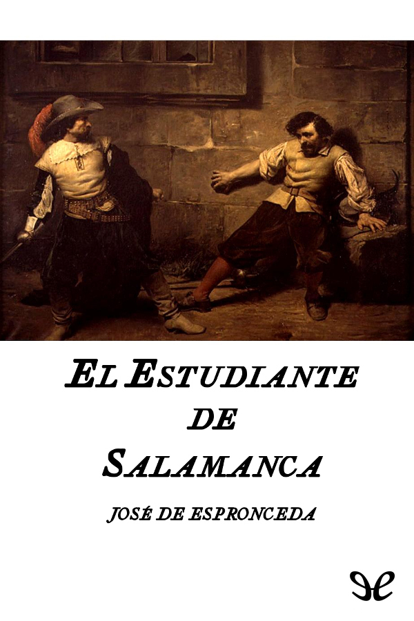 Portada del libro El estudiante de Salamanca