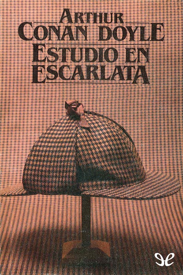 Portada del libro Estudio en escarlata