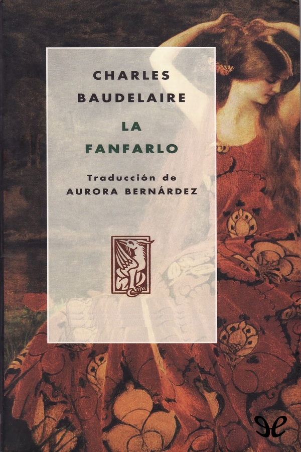 Portada del libro La Fanfarlo y otras narraciones