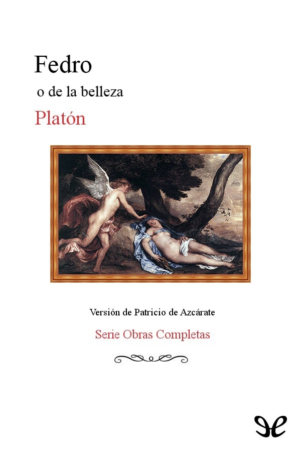 Portada del libro Fedro