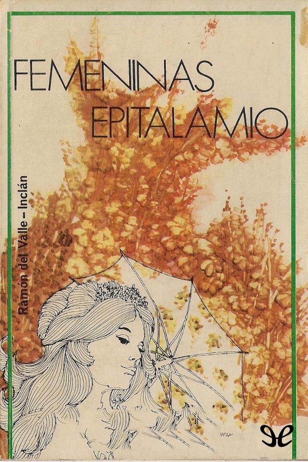 Portada del libro Femeninas  Epitalamio