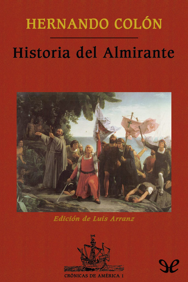 Portada del libro Historia del Almirante