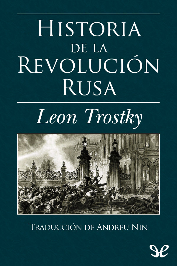 Portada del libro Historia de la Revolucion Rusa