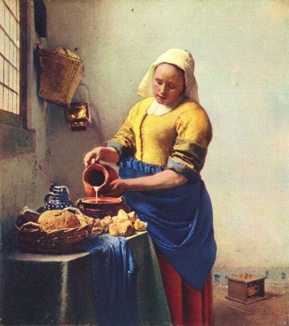 lechera de Vermeer