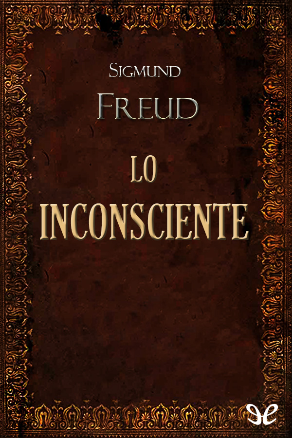 Portada del libro Lo inconsciente