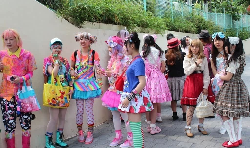 Lolitas en Japón.
