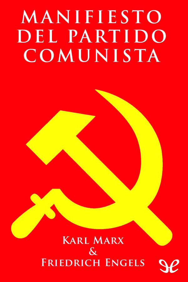 Portada del libro Manifiesto del Partido Comunista