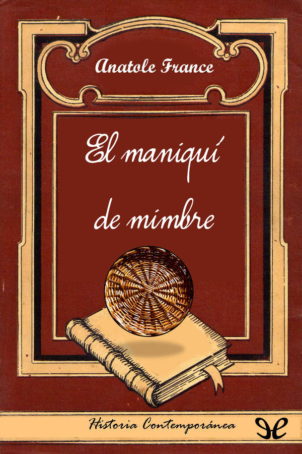 Portada del libro El maniqui de mimbre