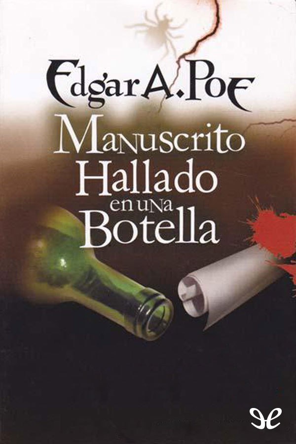 Portada del libro Manuscrito hallado en una botella