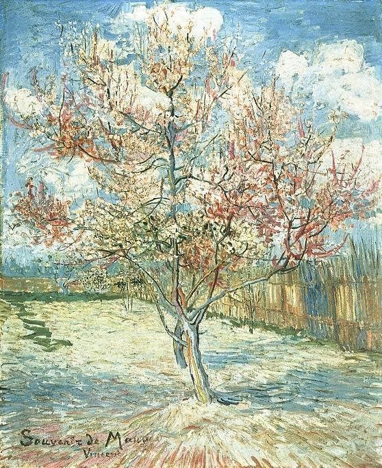 Melocotonero en Flor. Vincent Van Gogh 1888
