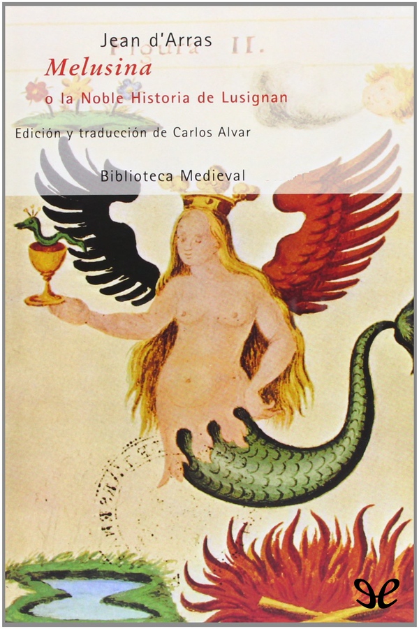 Portada del libro Melusina o La Noble Historia de Lusignan