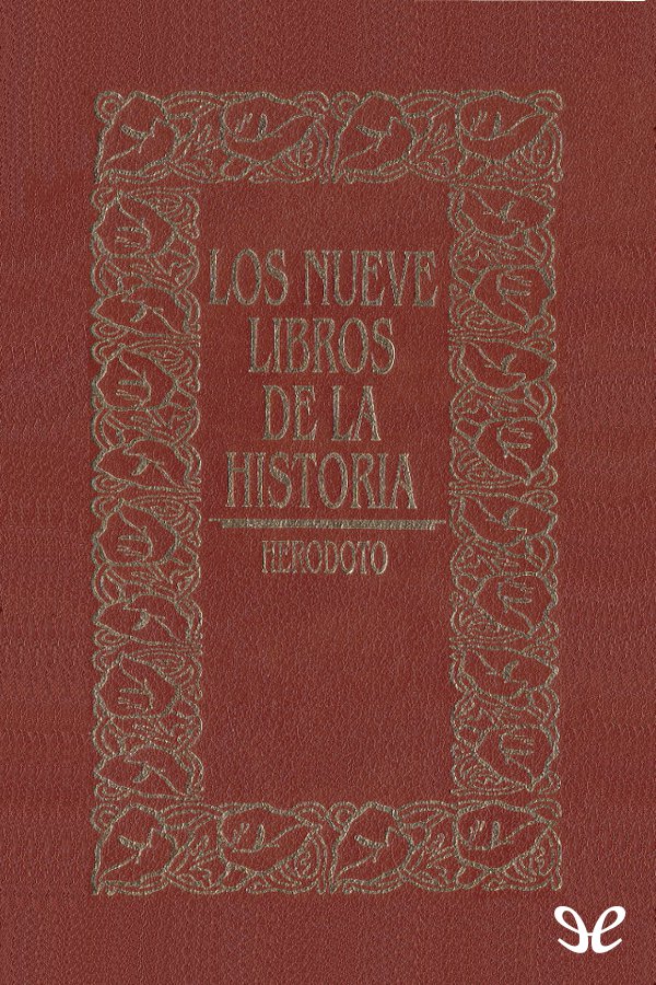 Portada del libro Los nueve libros de la Historia