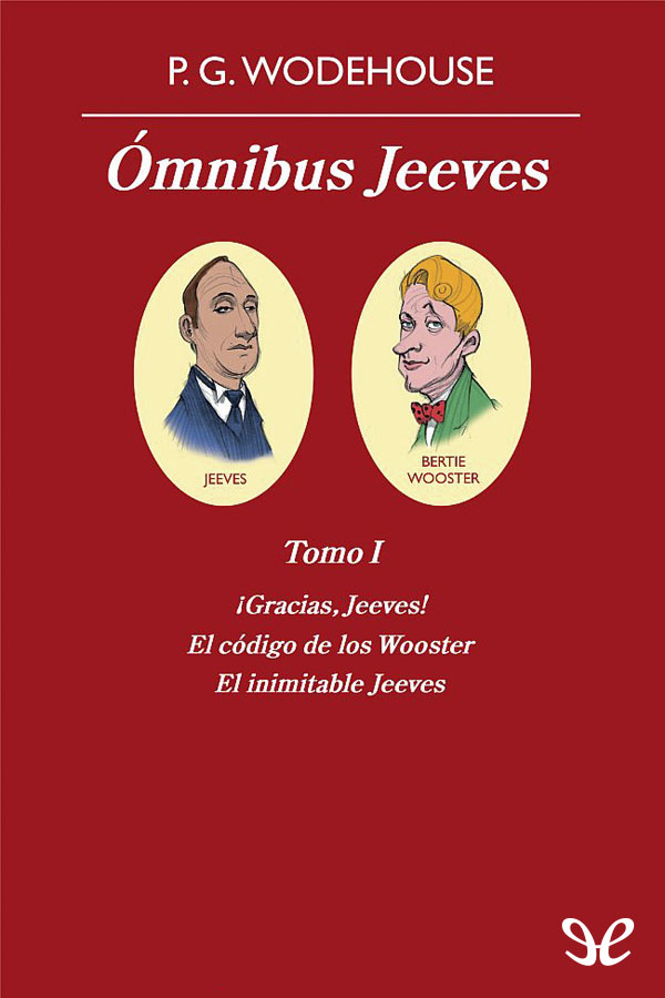 Portada del libro Omnibus Jeeves Tomo I