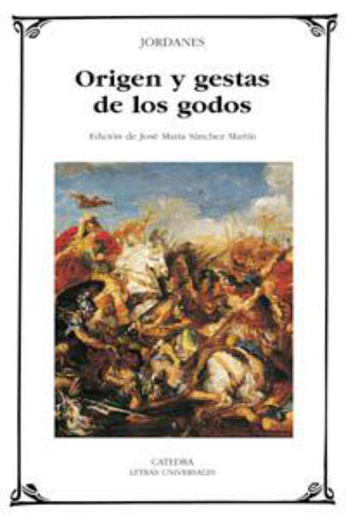 Portada del libro Origen y gestas de los godos