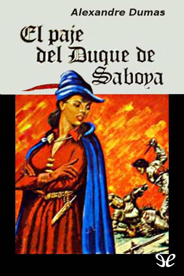 Portada del libro El paje del duque de Saboya