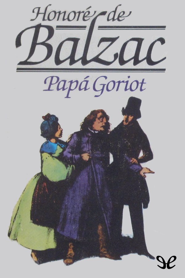 Portada del libro Papa Goriot