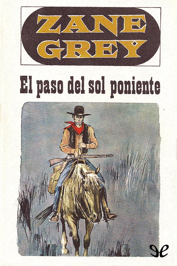 Portada del libro El Paso del Sol Poniente